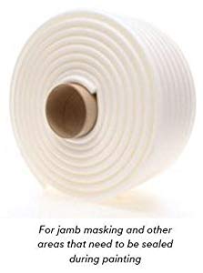 Indasa White Soft Edge Foam Jamb Masking Tape D.A.R.T. (5 m x 10 ) 50m 2