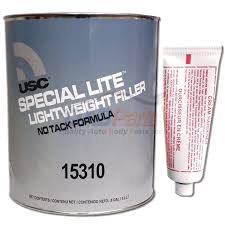 USC® SPECIAL LITE 15310 Lightweight Body Filler, 1 gal, Gray, Paste/Gel, Lightweight