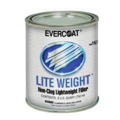 EVERCOAT® LITE WEIGHT® 100157 Professional Lightweight Body Filler, 750 mL Can, Gray, Liquid