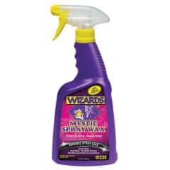 WIZARDS® 01235 Mystic Spray Wax, 22 oz Spray Bottle, Off-White, Liquid