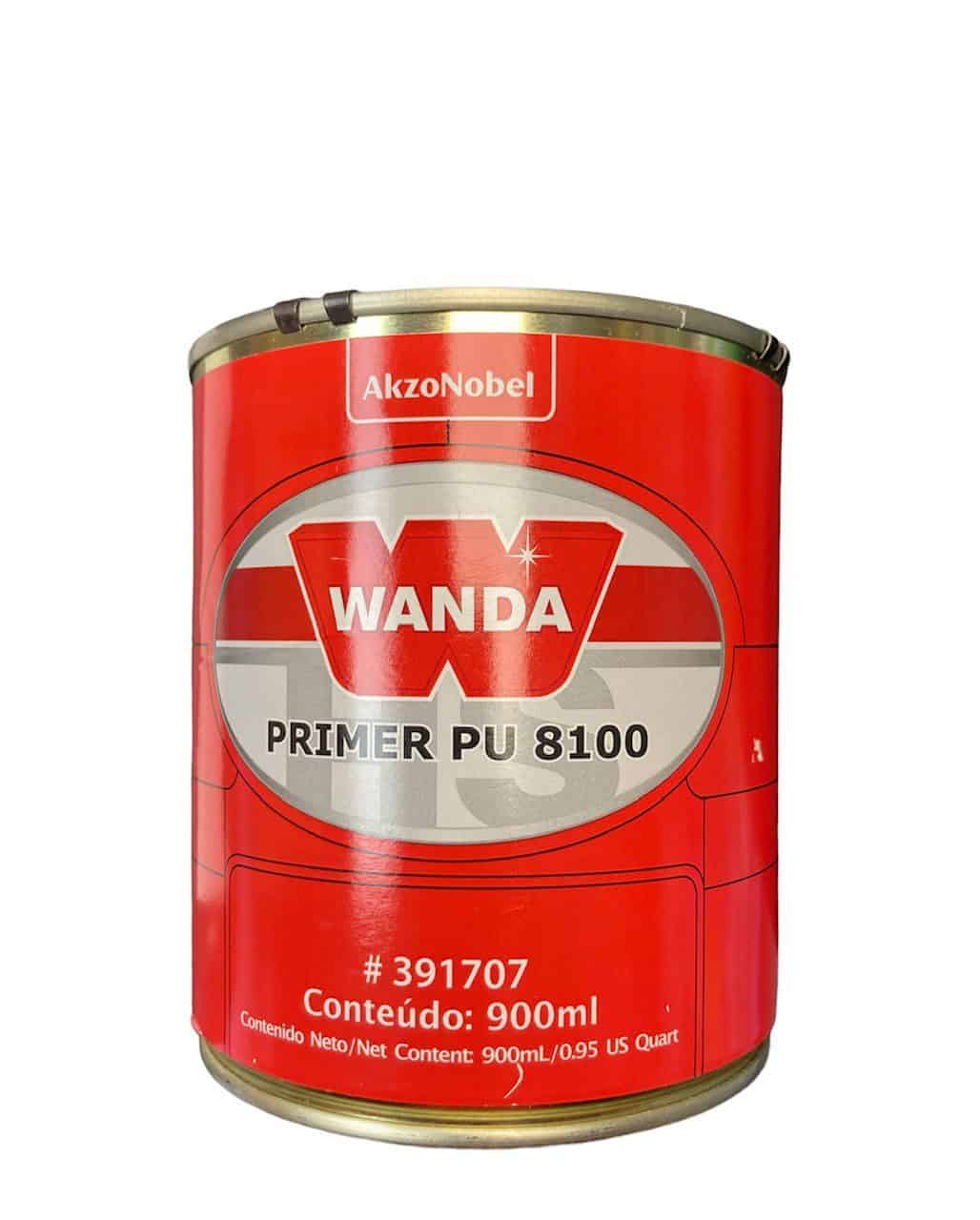WANDA PU 391707 8100 Series 2K Primer, 1 QUART, 4:1 Mixing 2