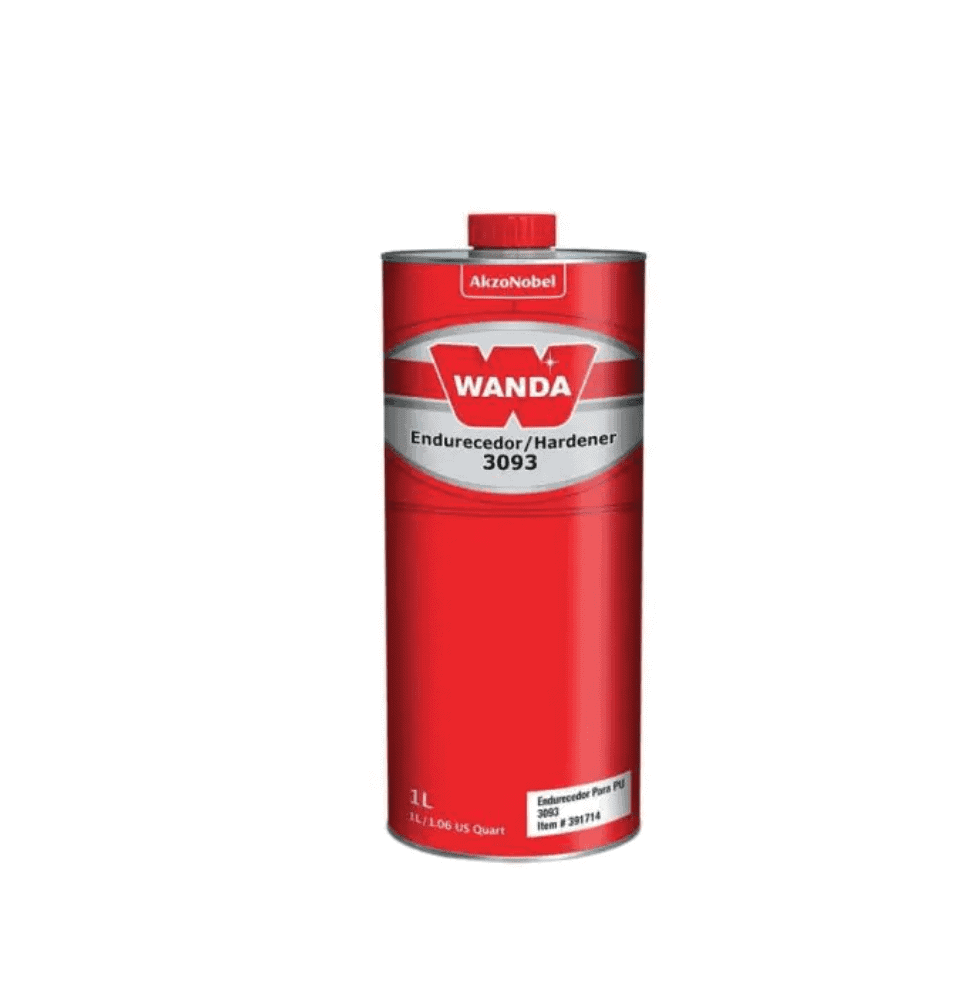 WANDA 391714 Standard Hardener, 1 L Can, Liquid, 1:4 Mixing, Use With: Wanda Primer, Clear and Wanda 2K/PU Products 2