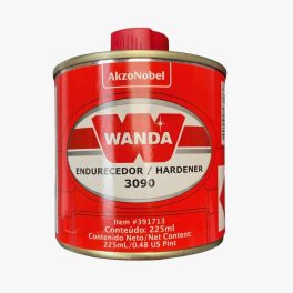 WANDA 391713 3090 Series Slow Hardener, 225 mL Can, Liquid, 1:4 Mixing, Use With: Wanda Primer, Clear and 2K/PU Products