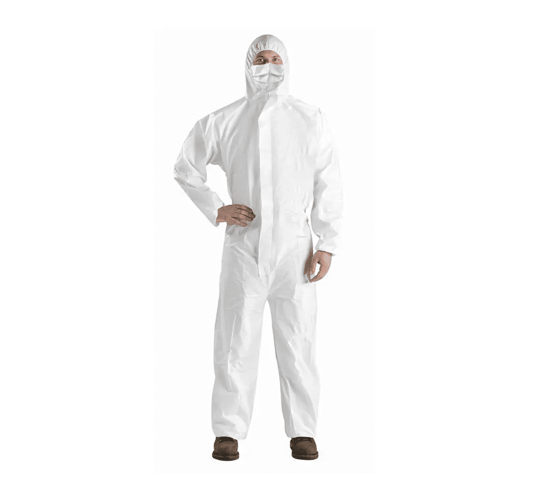 X-Large White Paint Suit 2