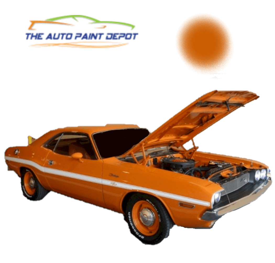 Pint Base Coat For Chrysler Color Code K2 Go Mango, (All Models) 1969-1970 2