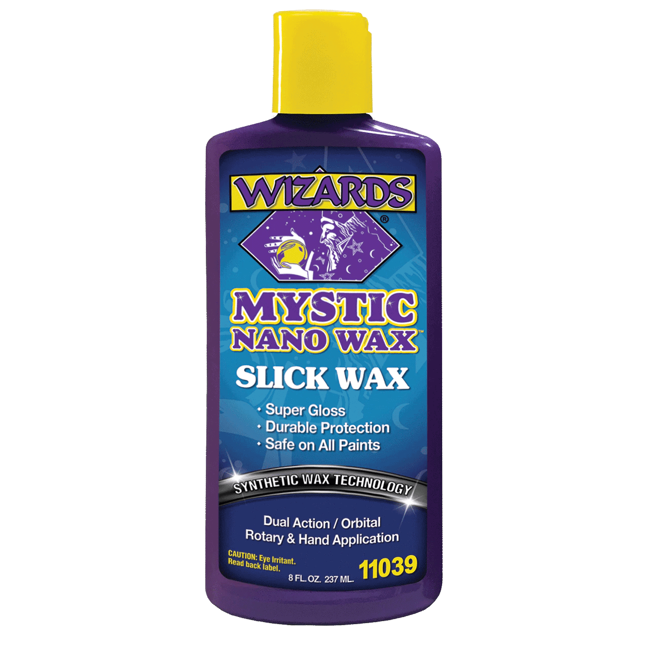 WIZARDS® Mystic Nano Wax™ 11039 Super Slick Nano Wax, 8 oz Squeeze Bottle, Off-White 2