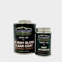 TAPD 2K HIGH GLOSS UV Protected Professional Clear Coat Gallon Kit