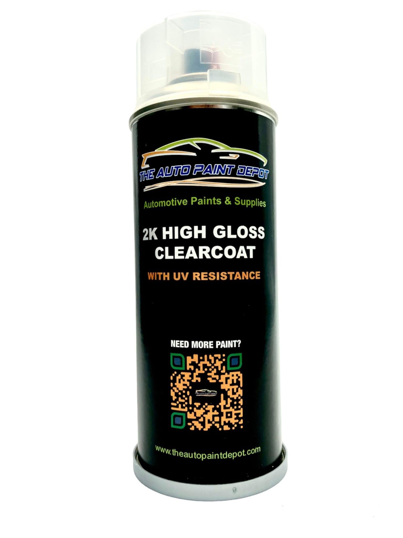 Aerosol TAPD 2K Clear Coat, High Gloss & UV Protection 13.52 OZ Can