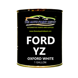 Ford YZ Oxford white 1 gallon The Auto Paint Depot