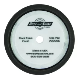 8" Black Foam Pad, Recessed Back Grip Pad™ 2000G