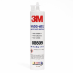 3M Windo-Weld 08609 Super Fast Urethane with detachable nozzle on white background