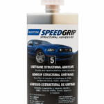 Norton SpeedGrip urethane structural adhesive 5-minute formula (04616) for automotive plastic and SMC repairs.
